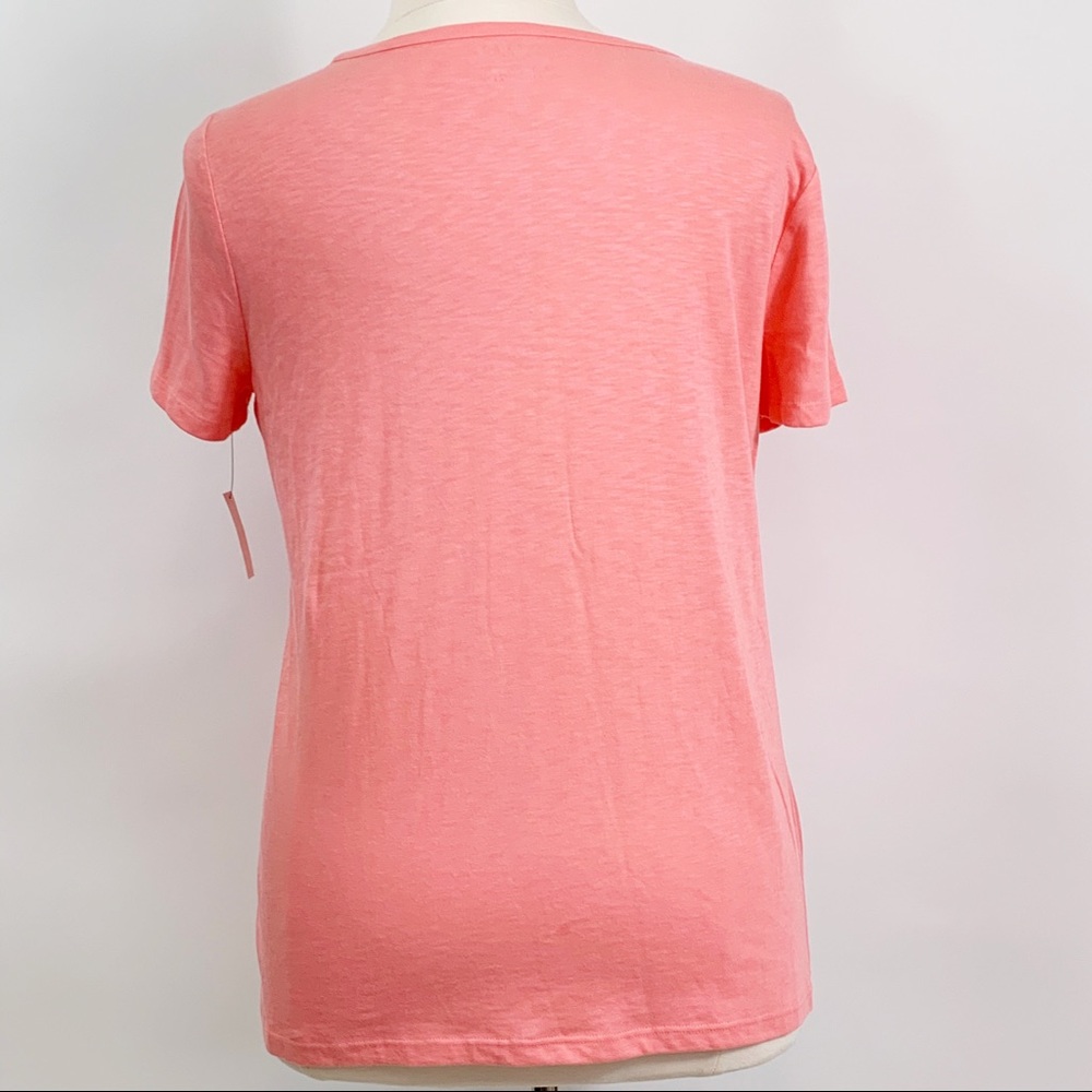 NWT Talbots Smock Detailed T-shirt Size X - Picture 5 of 8
